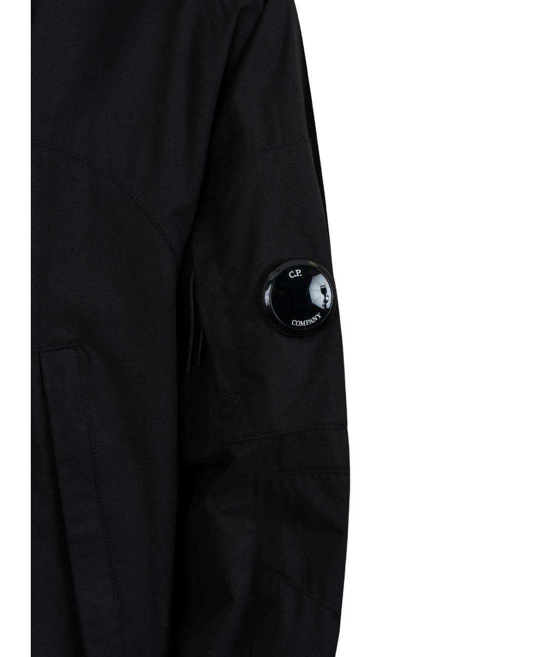 CP COMPANY Черная полиэстеровая куртка, фото 5
