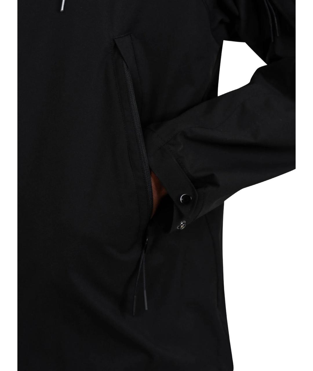 CP COMPANY Черная полиэстеровая куртка, фото 6