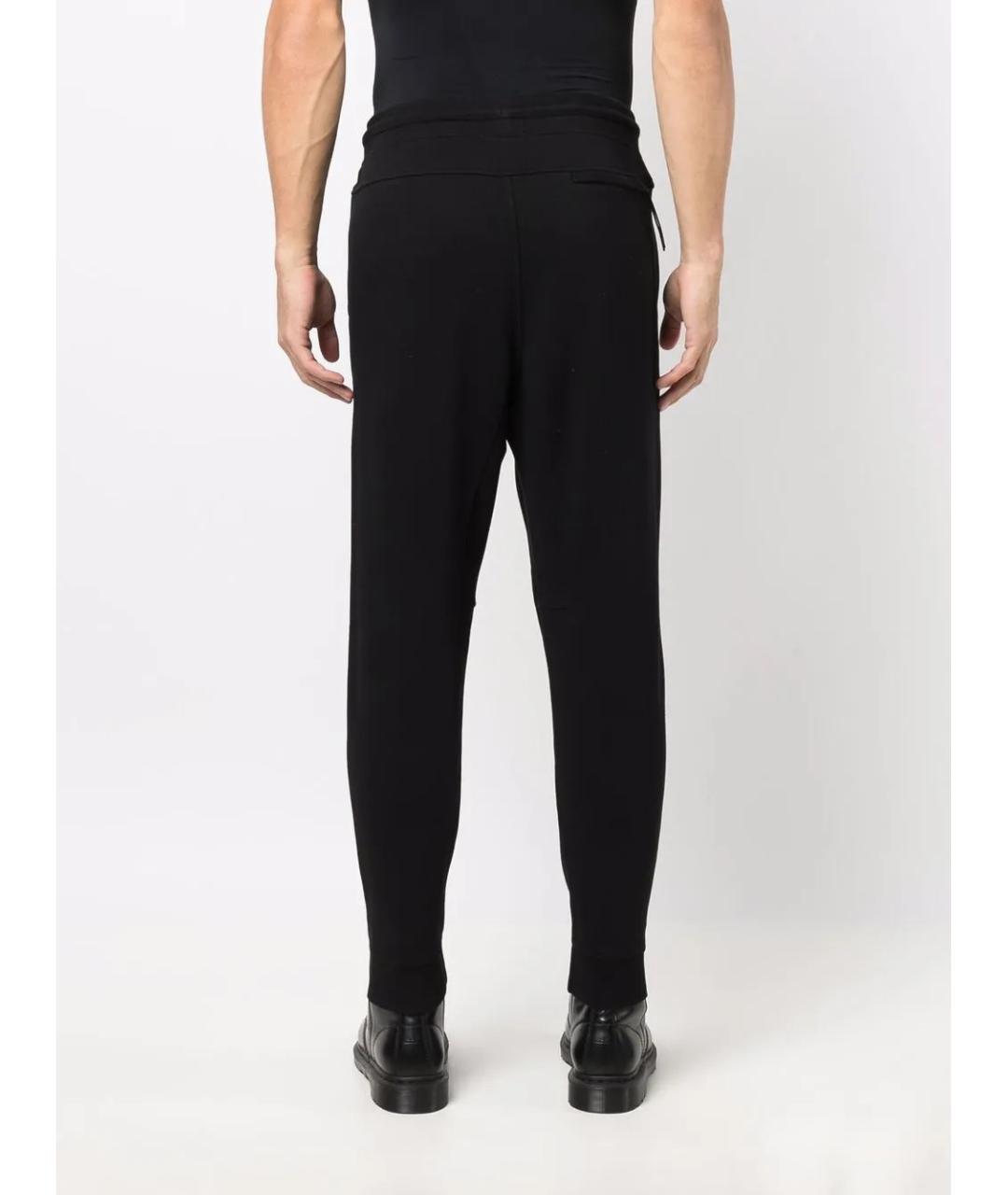 CP COMPANY Черные хлопковые повседневные брюки, фото 4