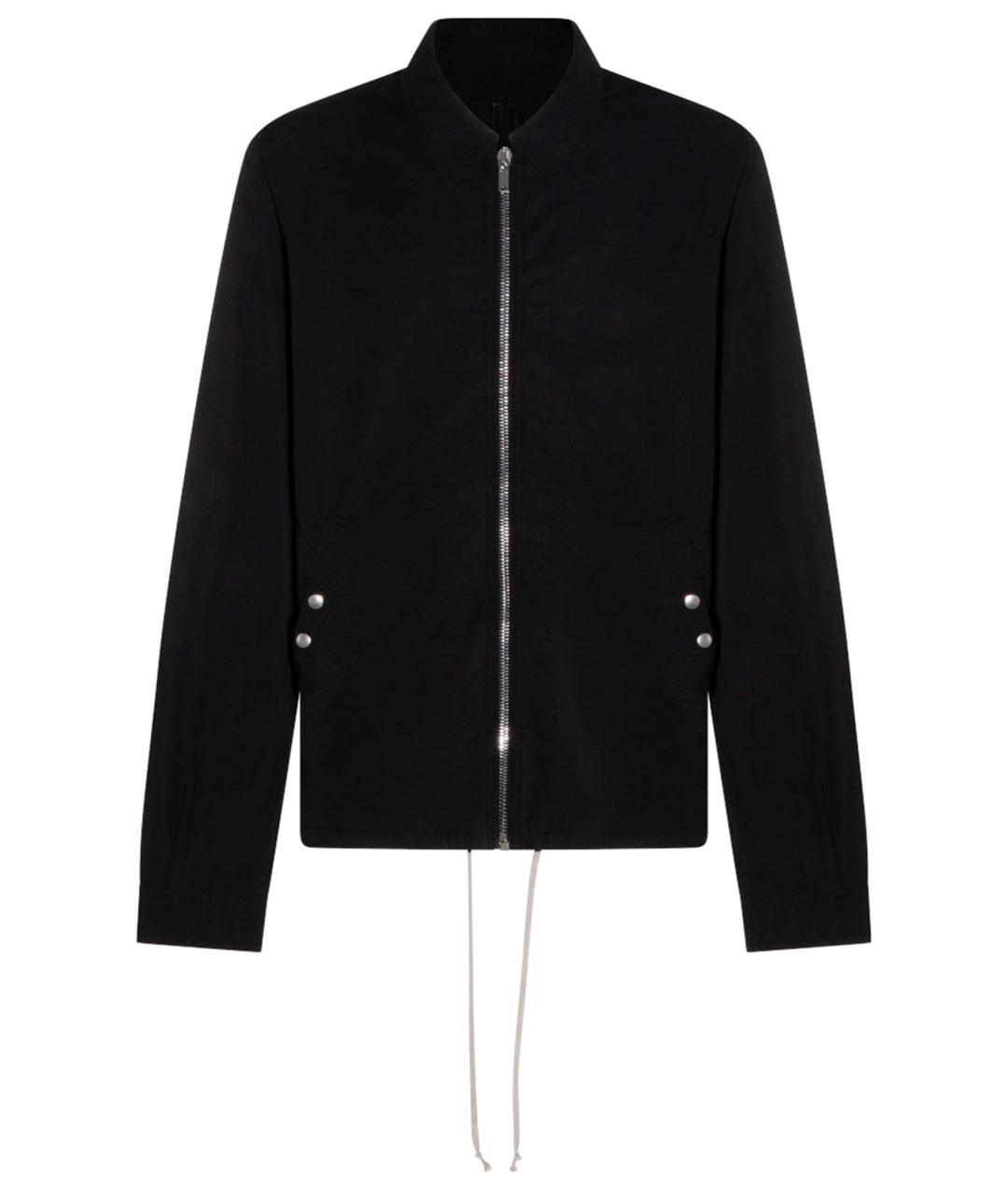 RICK OWENS DRKSHDW Черная хлопковая куртка, фото 1