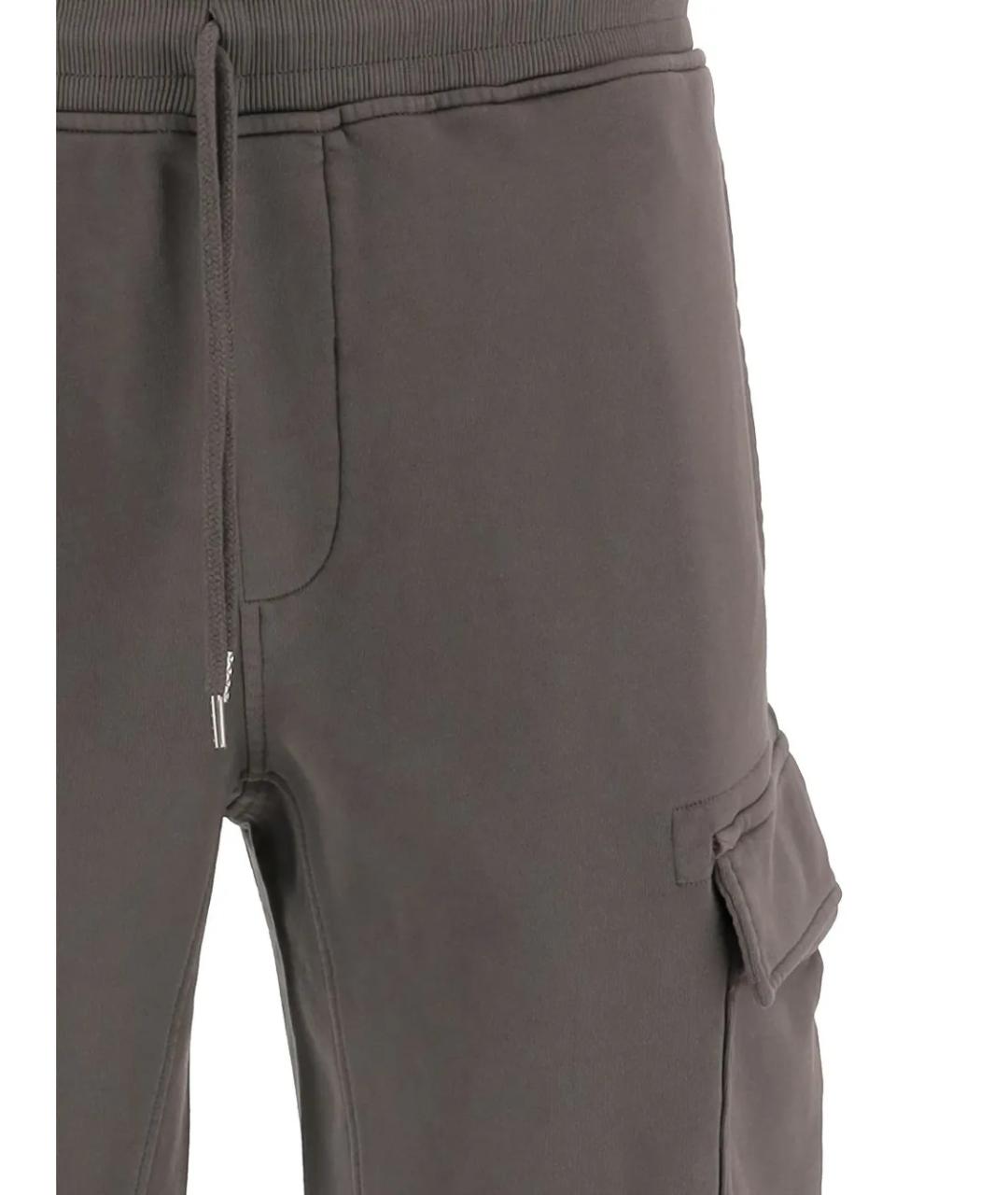 CP COMPANY Серые хлопковые шорты, фото 4