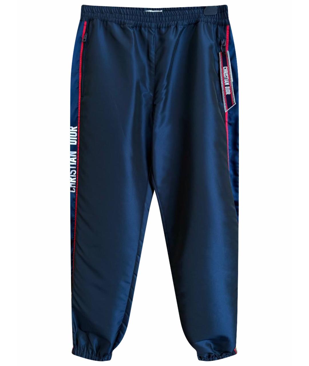 CHRISTIAN DIOR Темно-синие спортивные брюки и шорты, фото 1