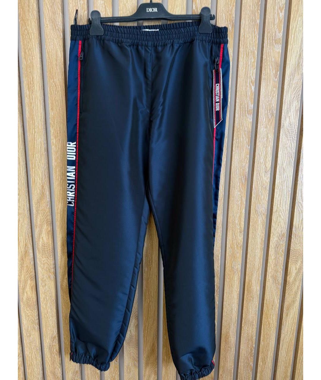 CHRISTIAN DIOR Темно-синие спортивные брюки и шорты, фото 4