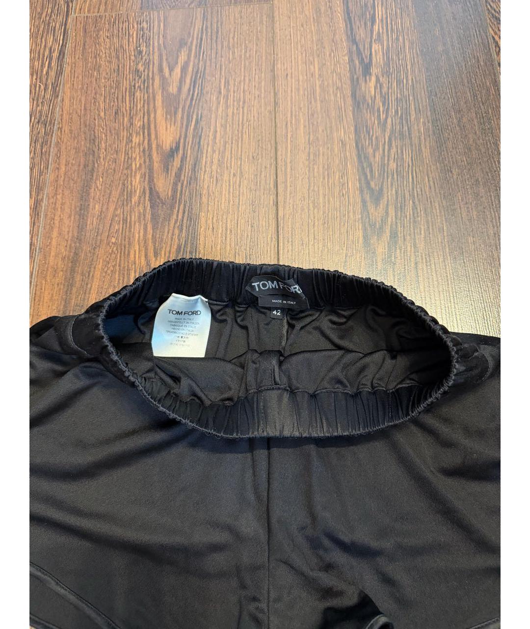 TOM FORD Черные хлопковые шорты, фото 2