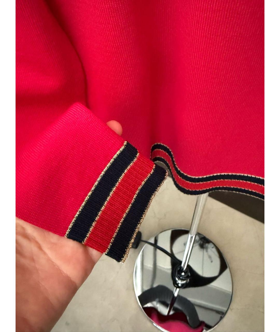 GUCCI Фуксия шерстяной джемпер / свитер, фото 3