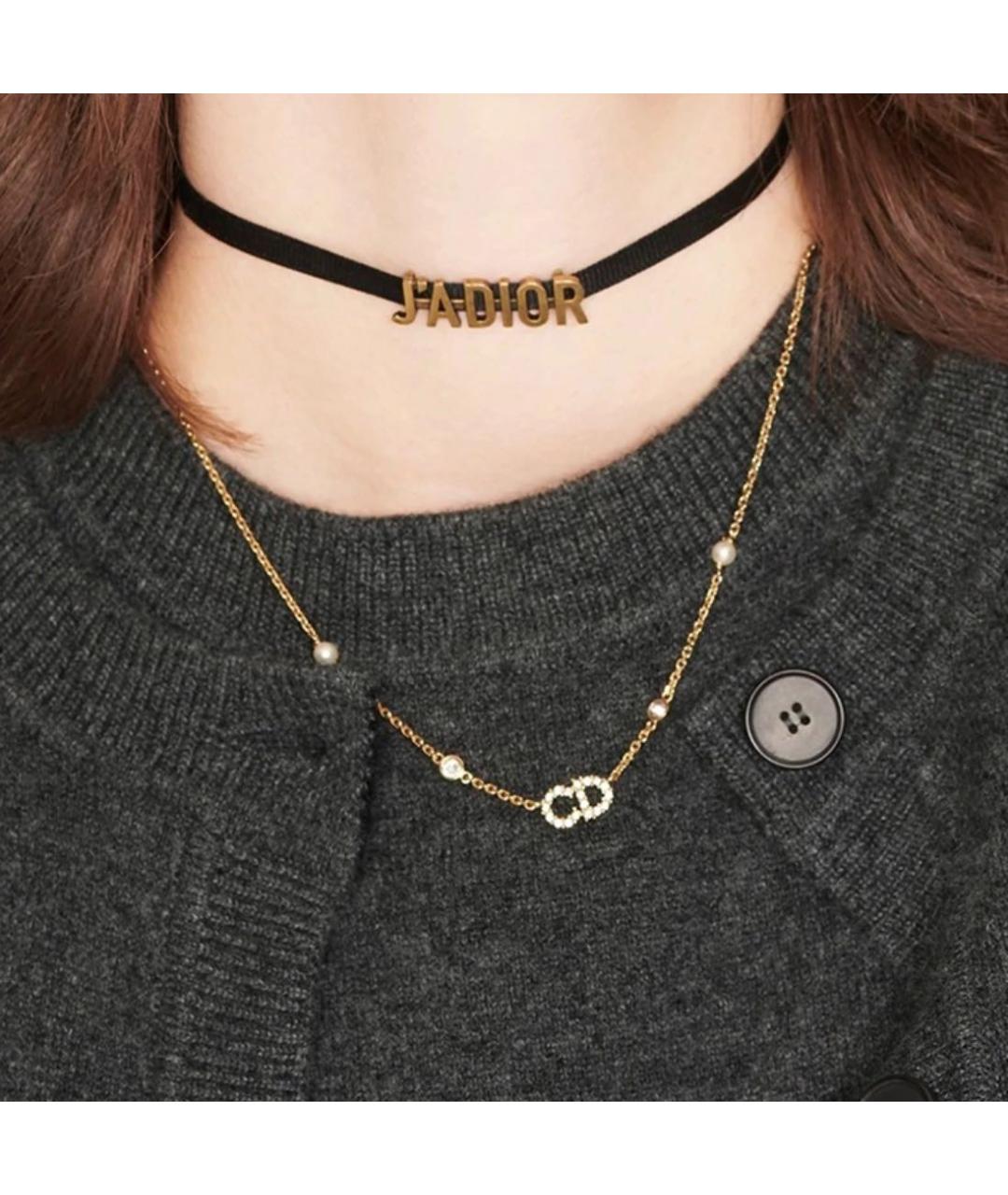 CHRISTIAN DIOR Черный чокер, фото 5