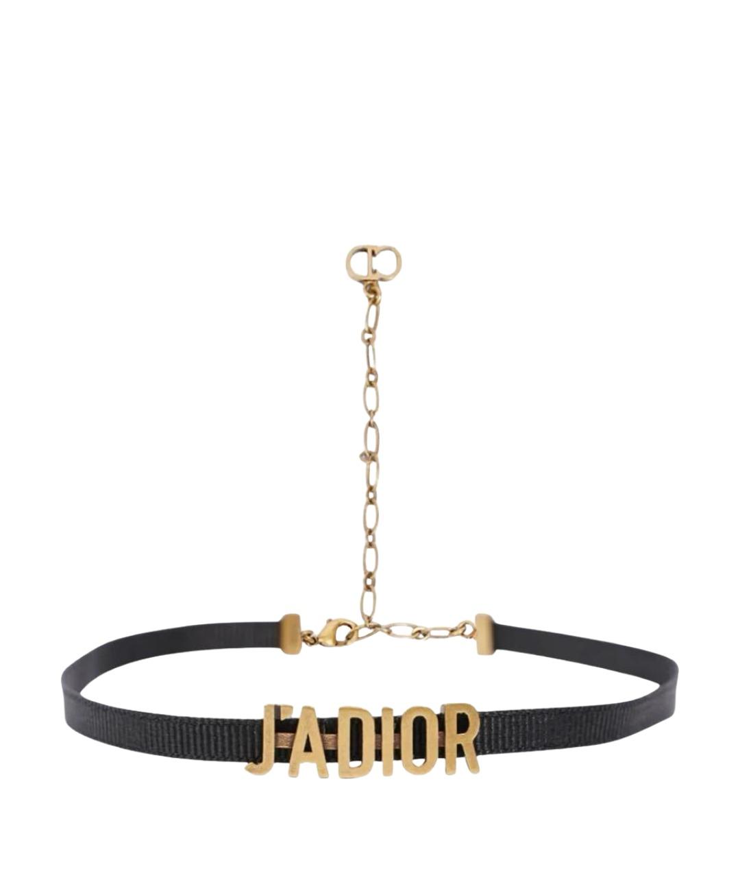CHRISTIAN DIOR Черный чокер, фото 1