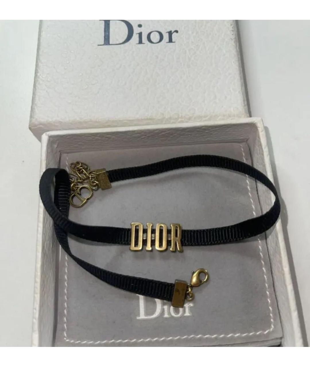 CHRISTIAN DIOR Черный чокер, фото 2