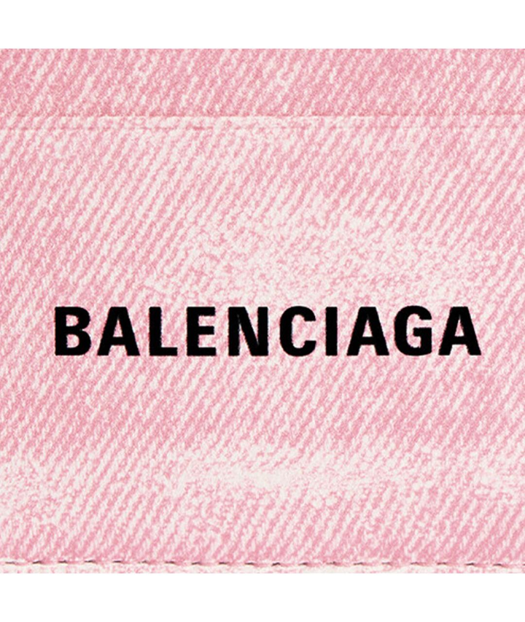 BALENCIAGA Розовый кардхолдер, фото 5