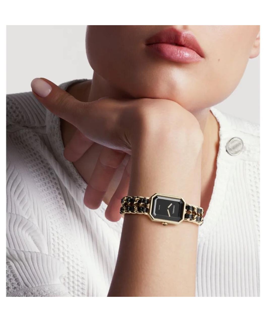 CHANEL Черные часы, фото 3