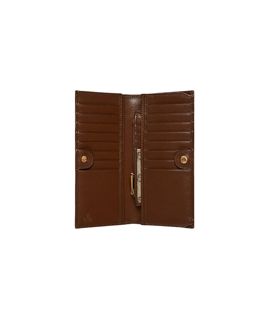 GUCCI Бежевый кошелек, фото 4