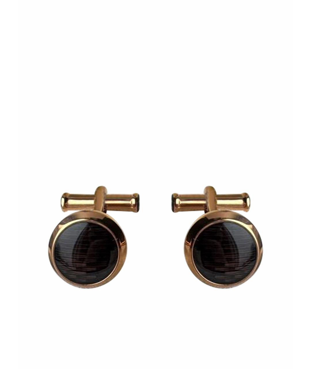 MONTBLANC Золотые позолоченные запонки, фото 1