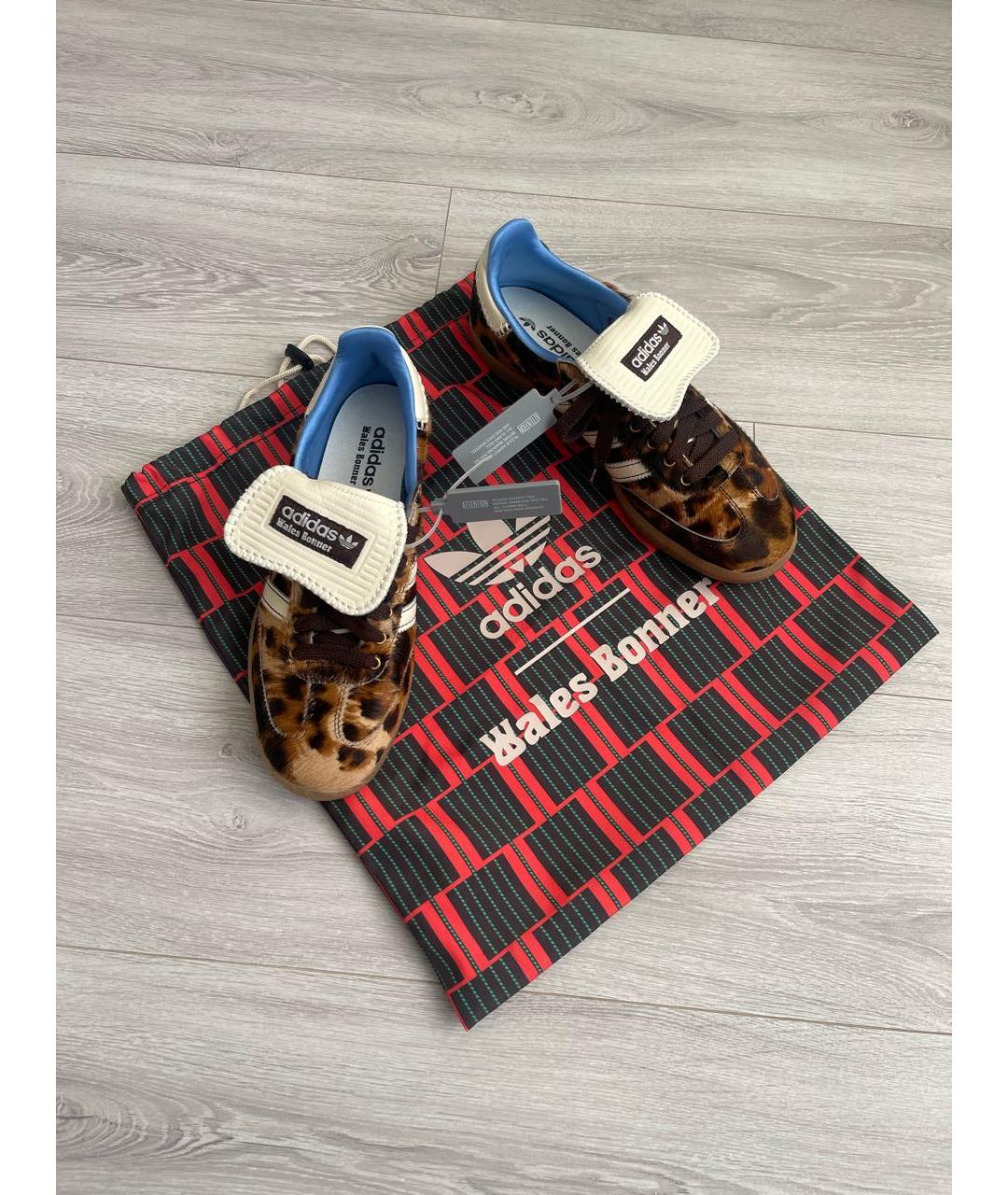 ADIDAS Кожаные кроссовки, фото 8