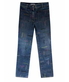 CHANEL Прямые джинсы