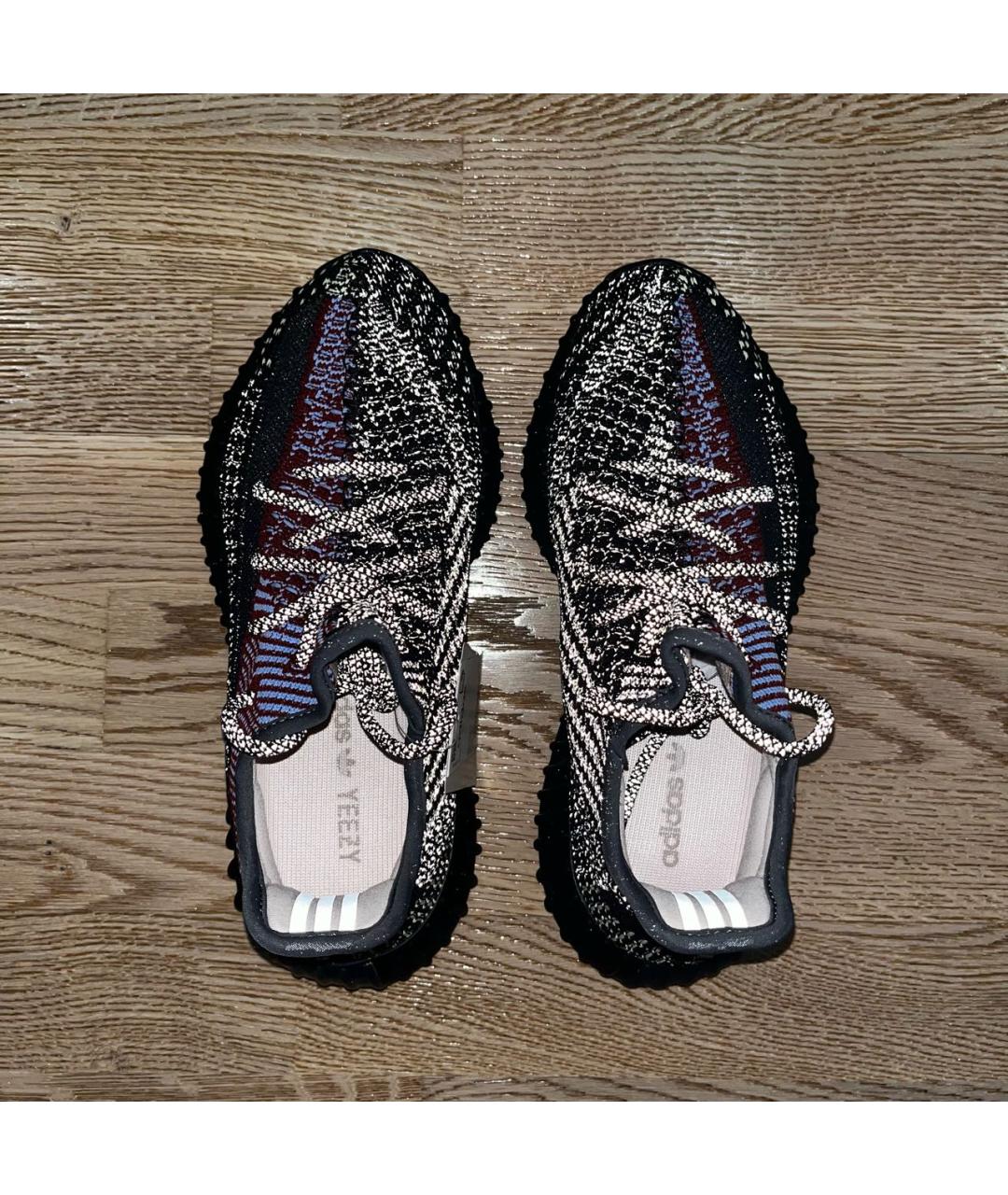 ADIDAS YEEZY Черные текстильные кроссовки, фото 3