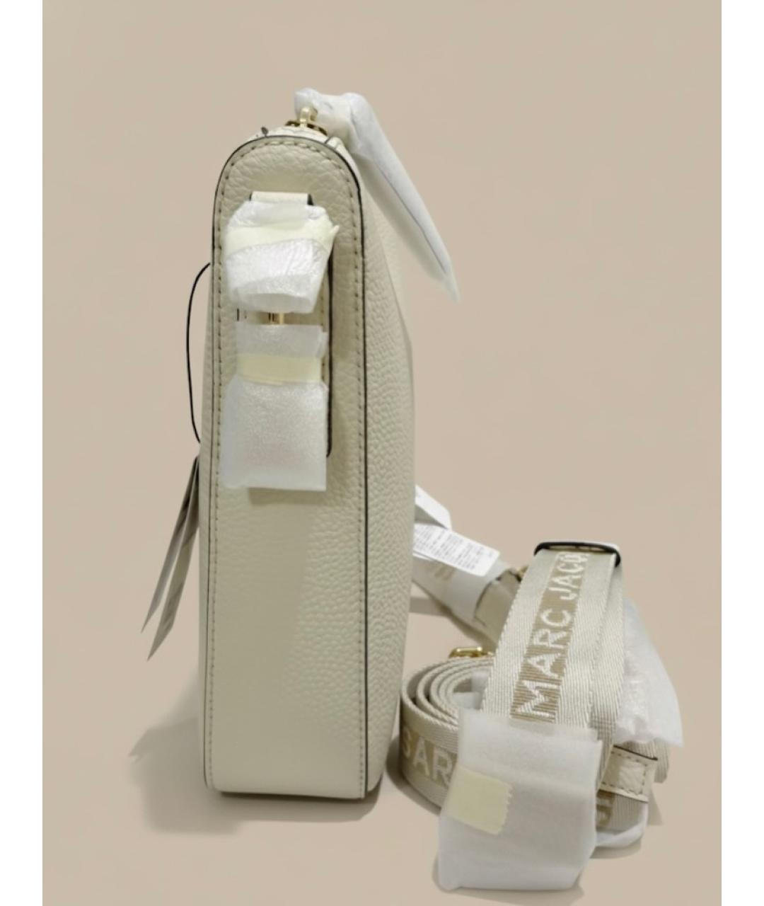 MARC JACOBS Бежевая кожаная сумка через плечо, фото 5