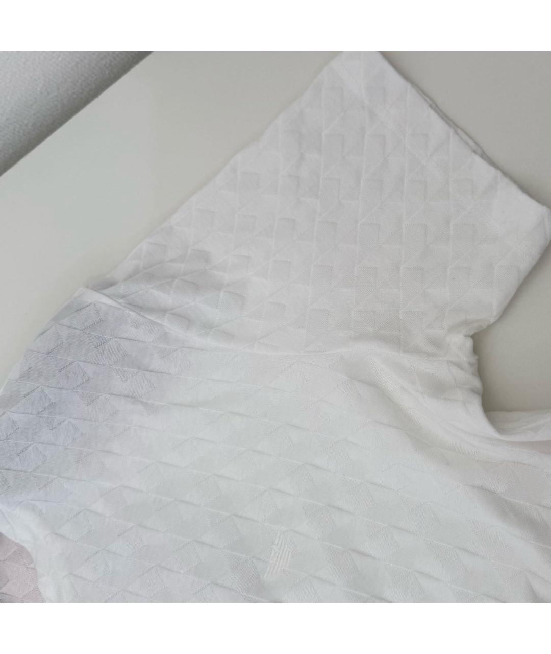 EMPORIO ARMANI Белая футболка, фото 4