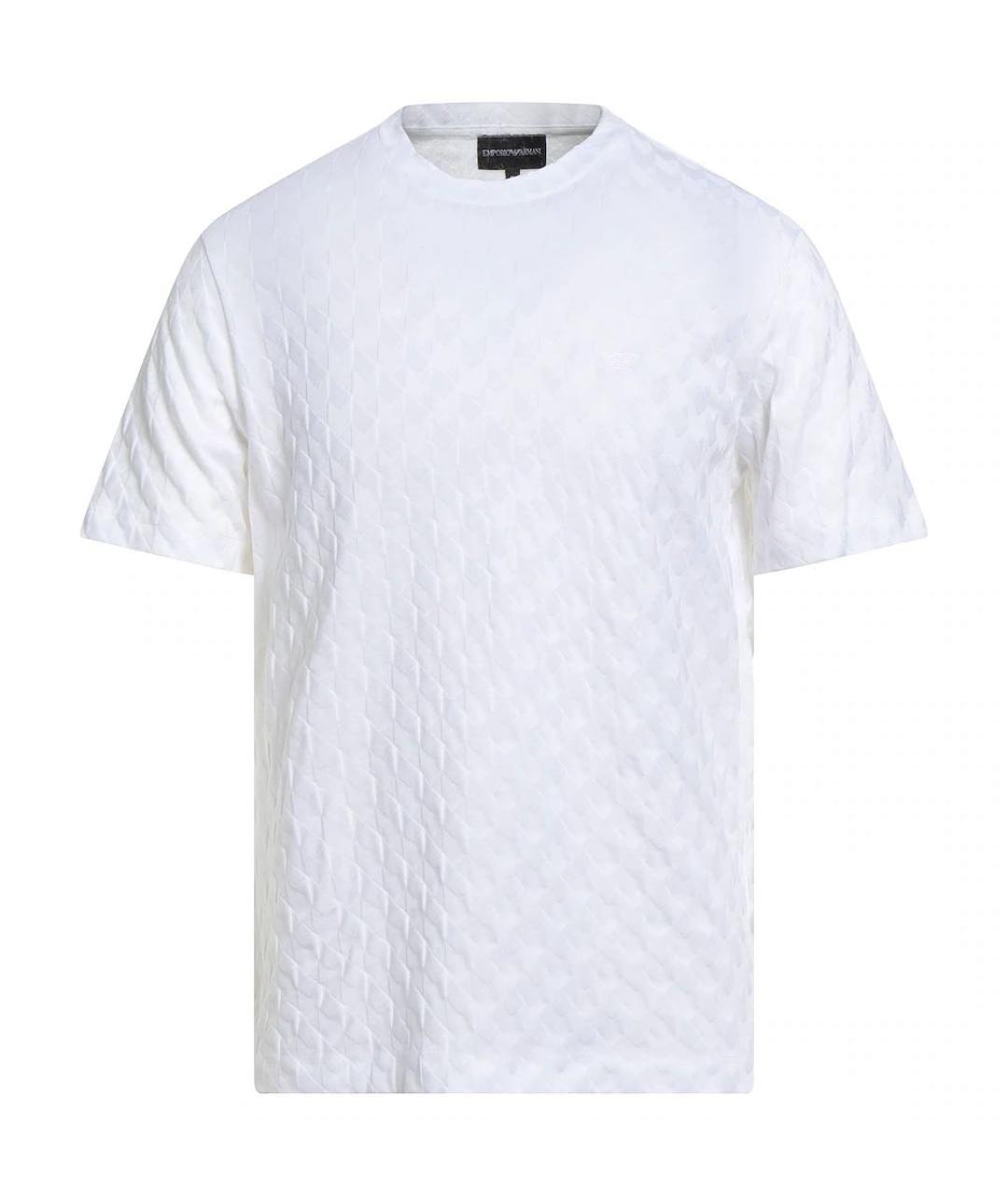 EMPORIO ARMANI Белая футболка, фото 1