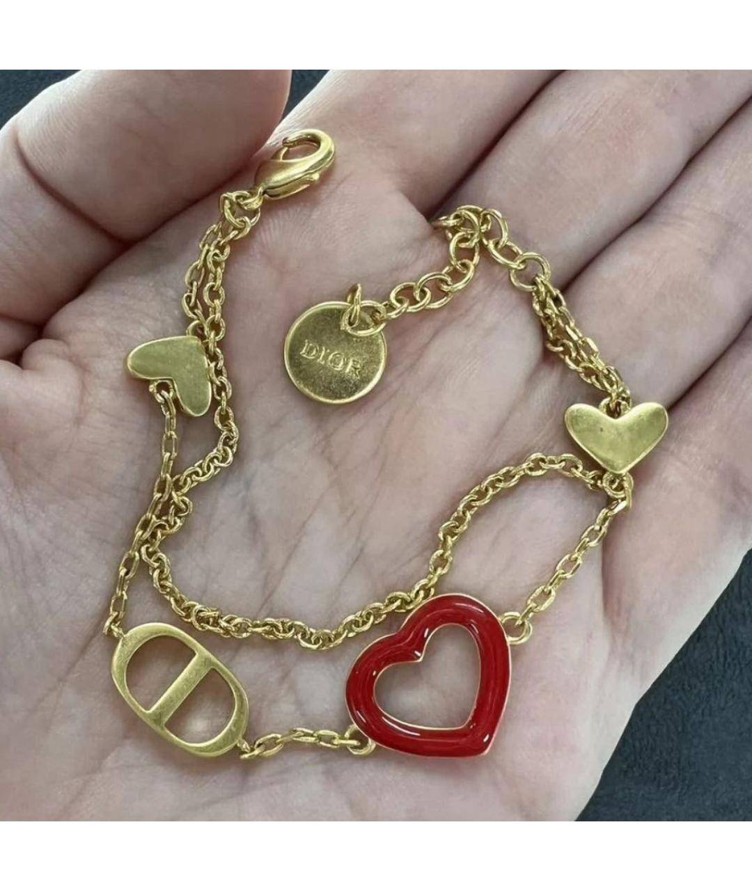 CHRISTIAN DIOR Золотой браслет, фото 5