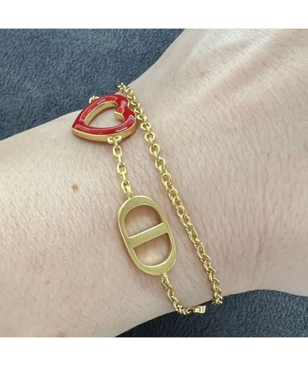 CHRISTIAN DIOR Золотой браслет, фото 3