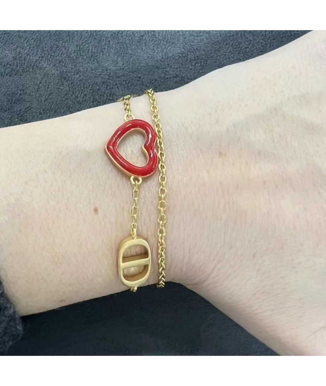 CHRISTIAN DIOR Золотой браслет, фото 4