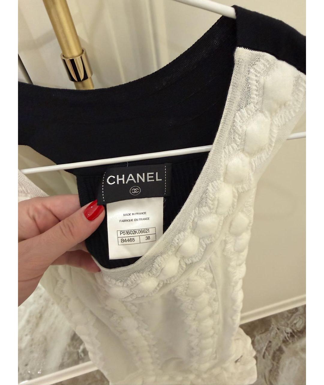CHANEL Белое платье, фото 4