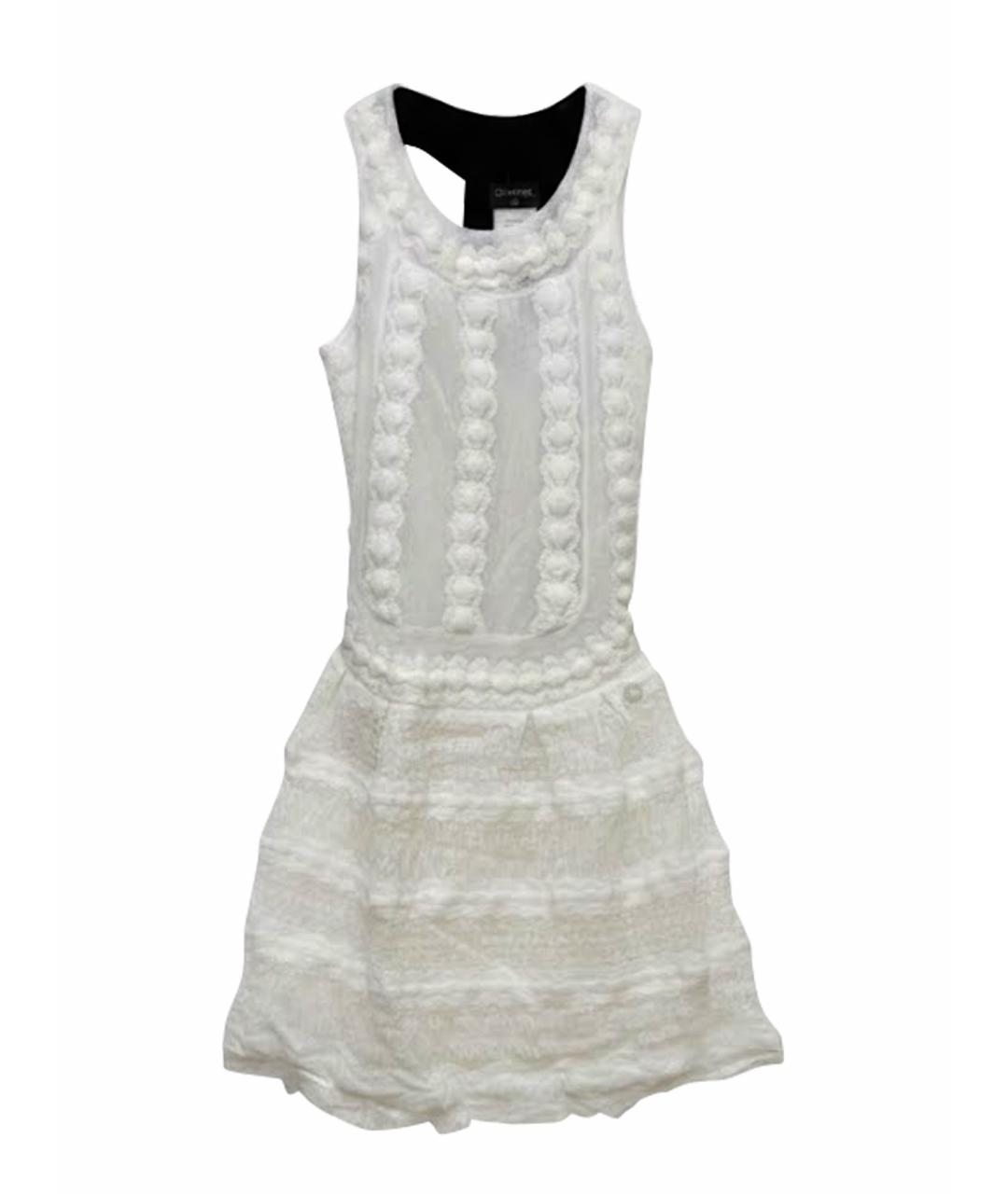 CHANEL Белое платье, фото 1