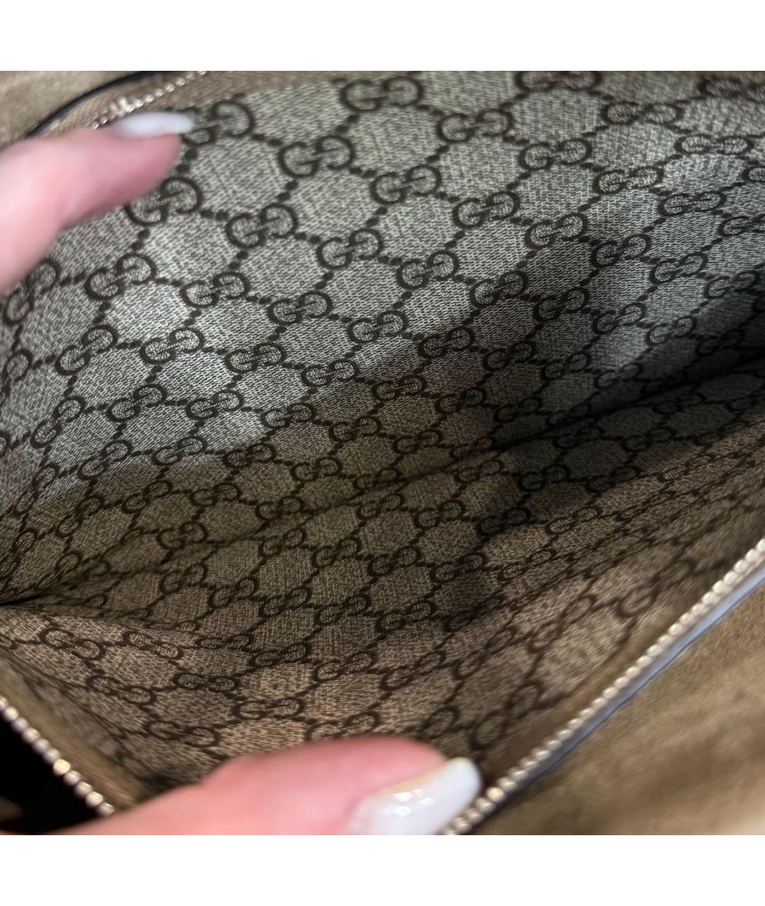 GUCCI Бежевая сумка через плечо, фото 5