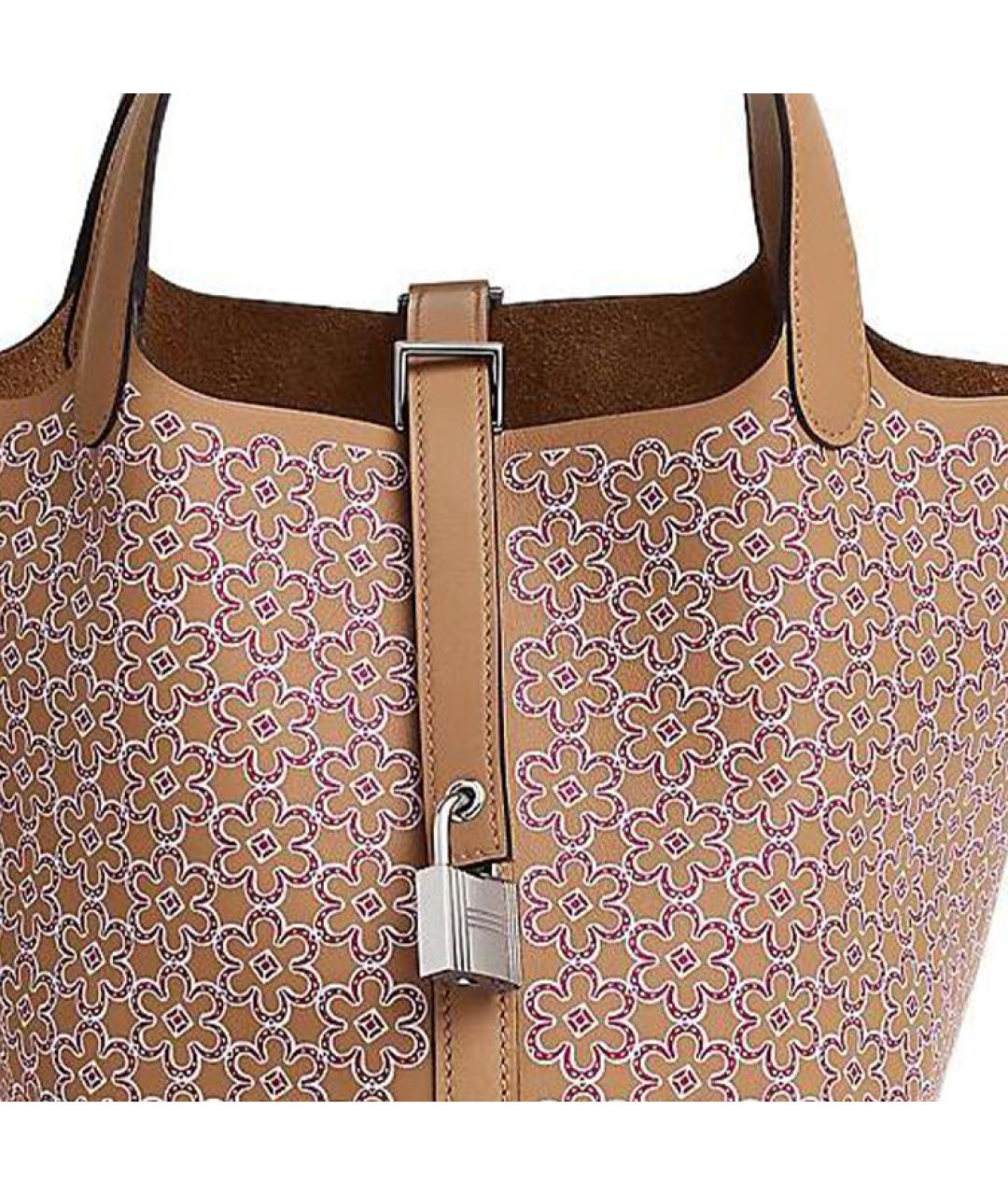 HERMES Коричневая сумка через плечо, фото 5