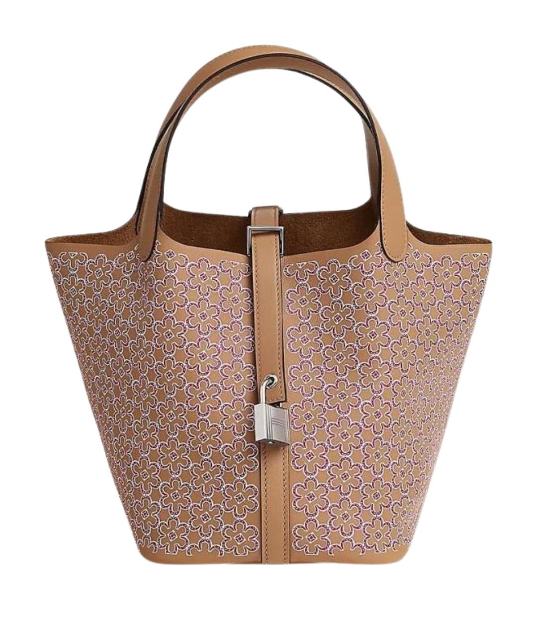 HERMES Коричневая сумка через плечо, фото 1