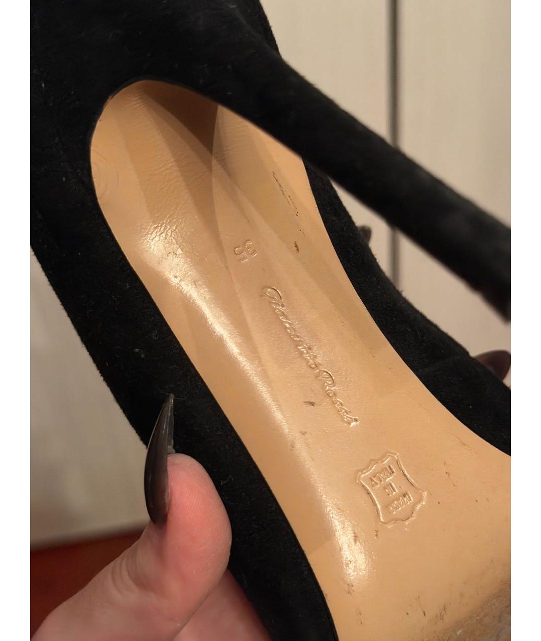 GIANVITO ROSSI Черные туфли, фото 4