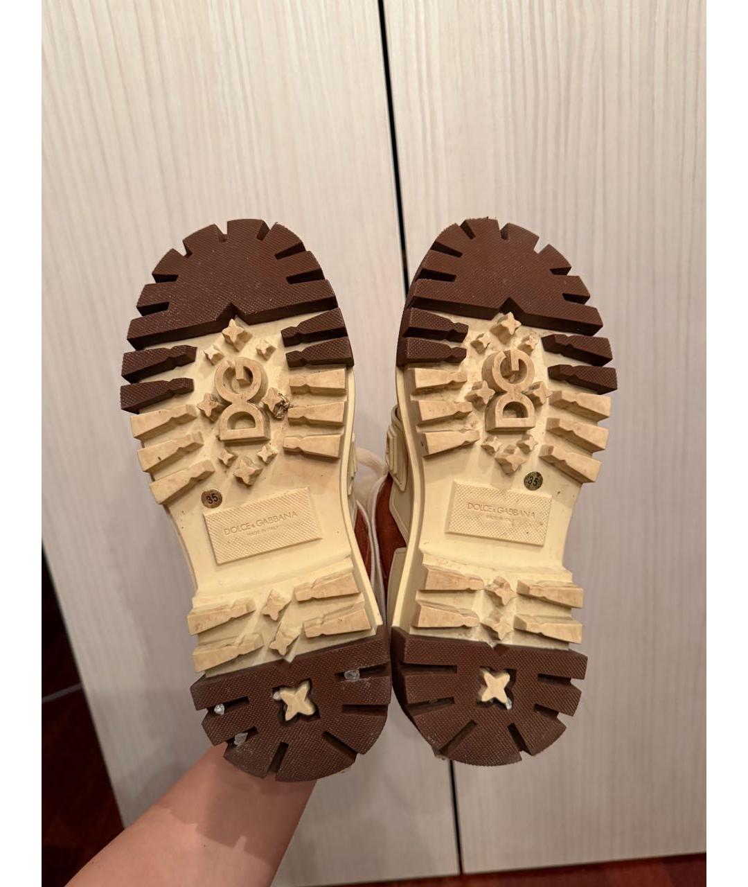 DOLCE&GABBANA Мульти ботинки, фото 6