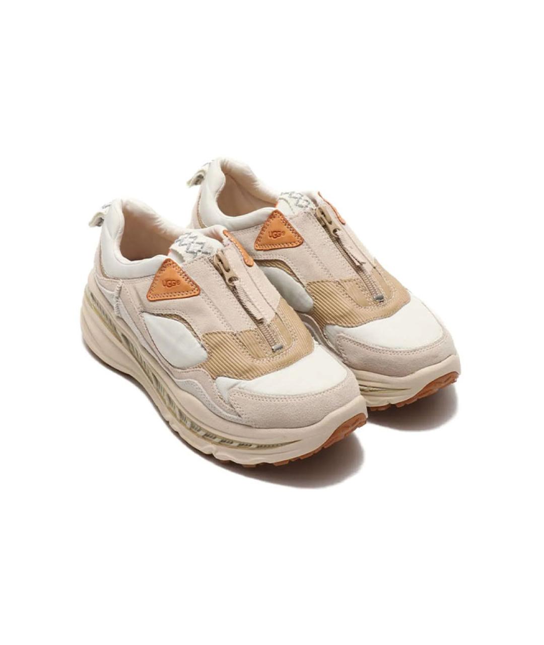 UGG AUSTRALIA Бежевые высокие кроссовки / кеды, фото 3