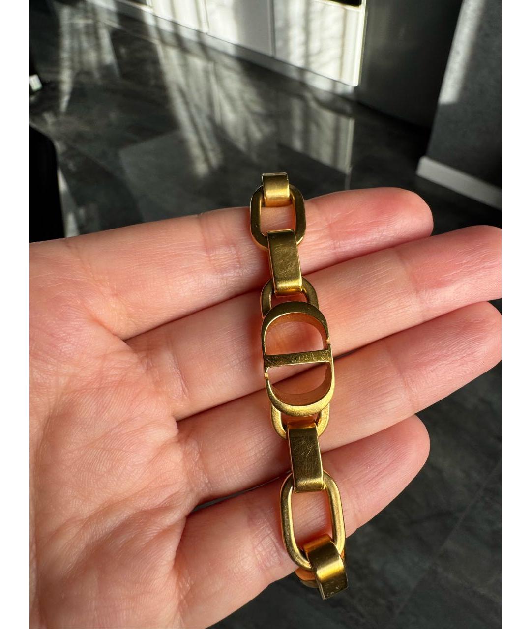 CHRISTIAN DIOR Золотой браслет, фото 2