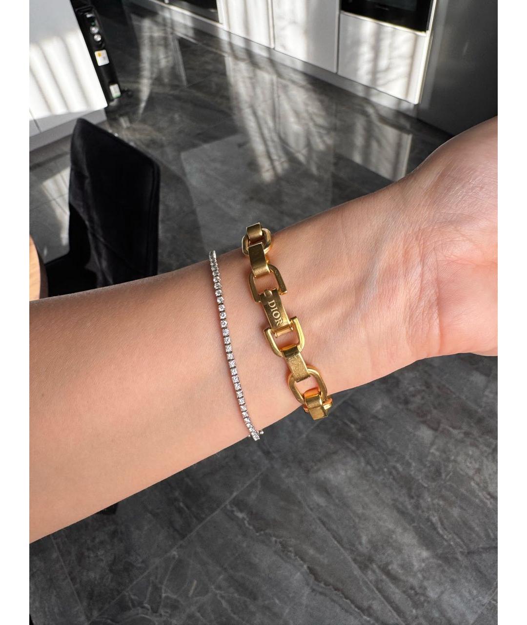 CHRISTIAN DIOR Золотой браслет, фото 8