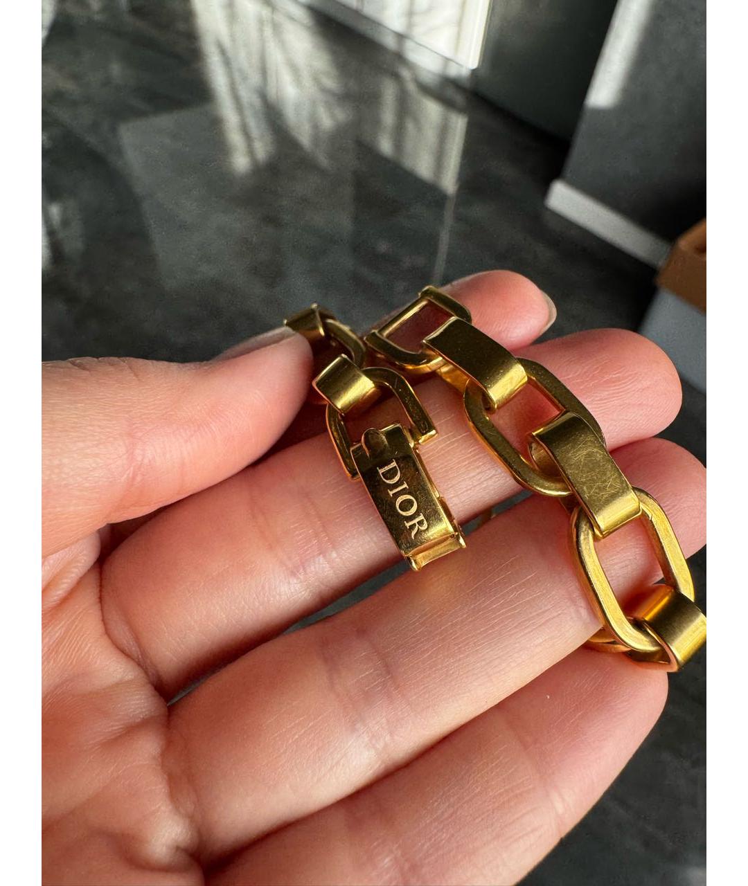 CHRISTIAN DIOR Золотой браслет, фото 5