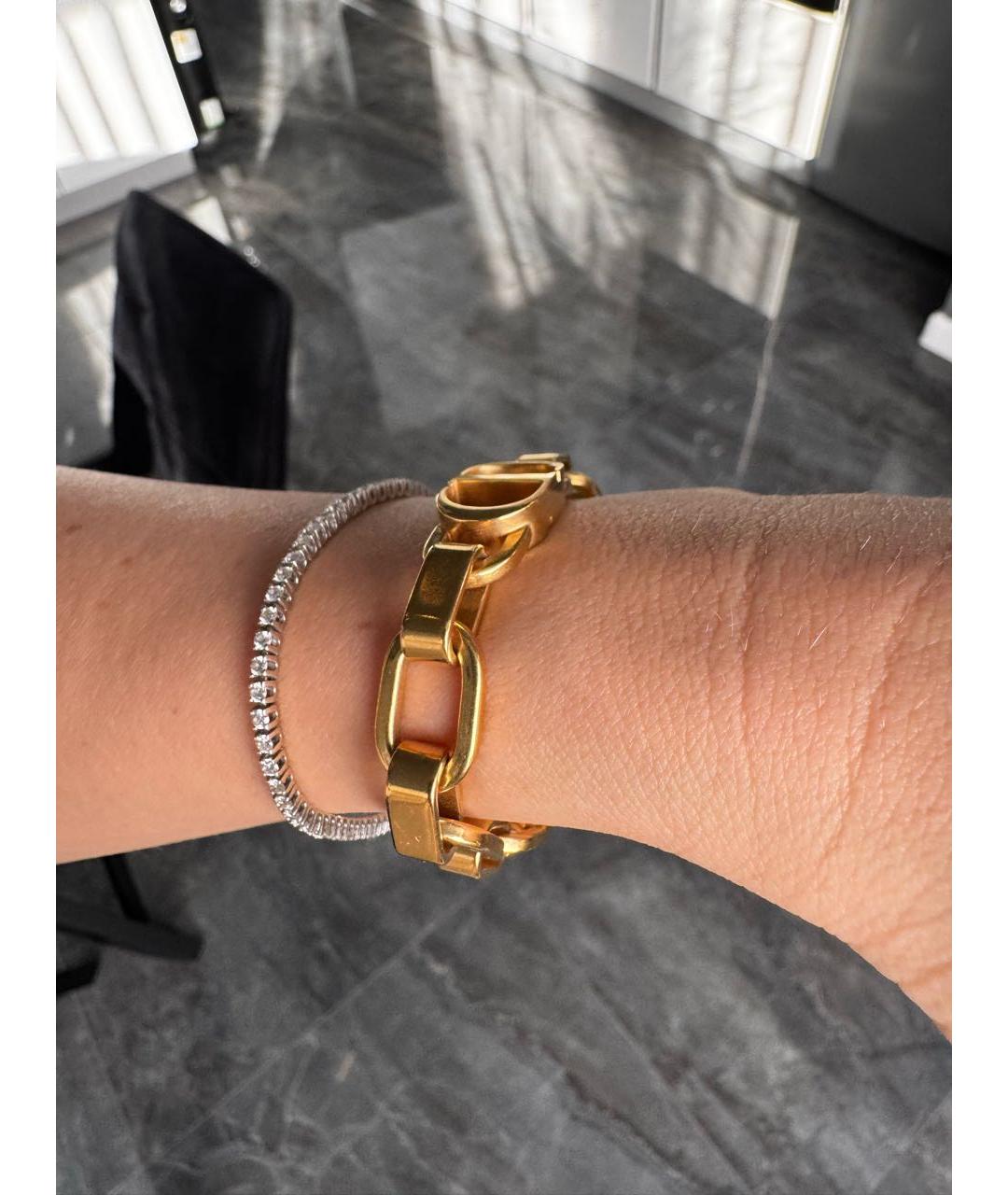 CHRISTIAN DIOR Золотой браслет, фото 4