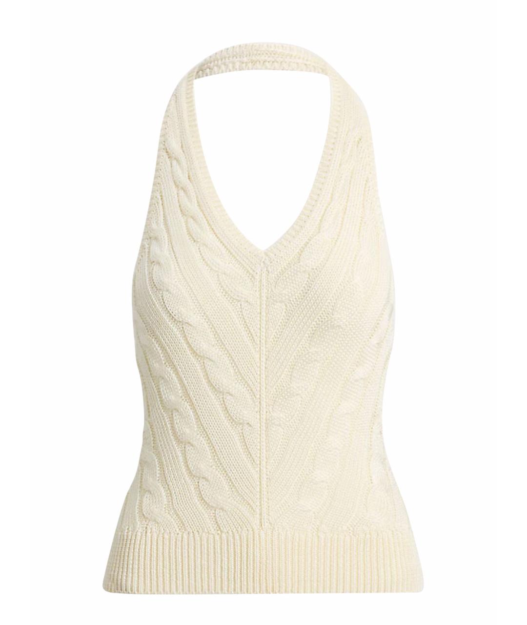 RALPH LAUREN Бежевая майка, фото 1