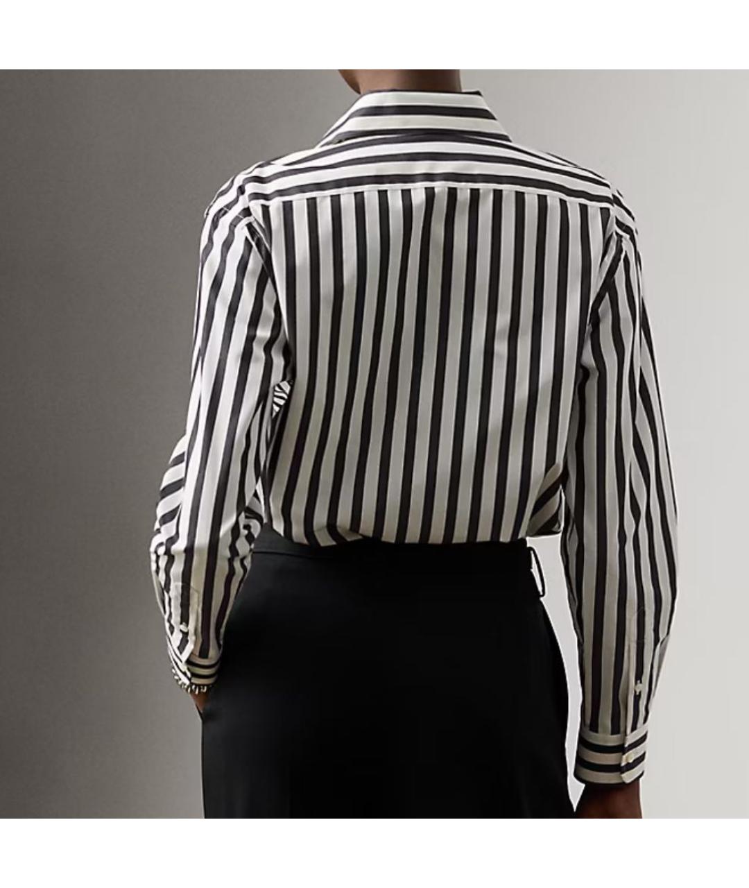 RALPH LAUREN Белая хлопковая рубашка, фото 4