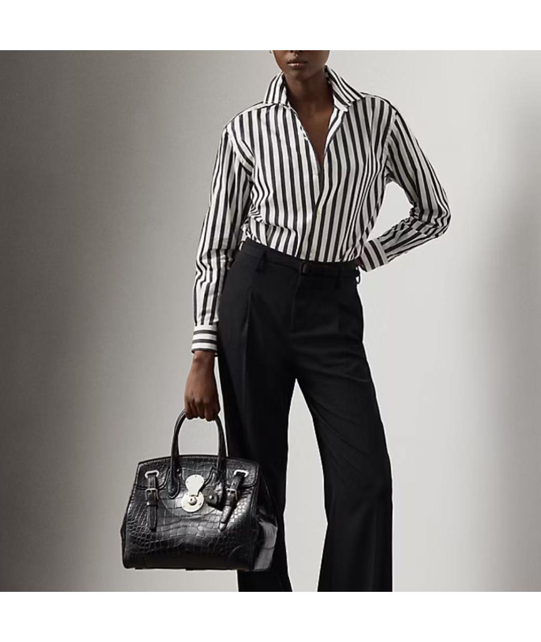 RALPH LAUREN Белая хлопковая рубашка, фото 3