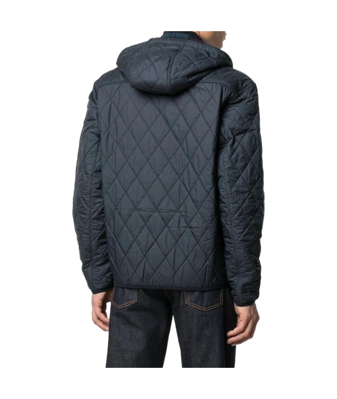 POLO RALPH LAUREN Синяя полиамидовая куртка, фото 3