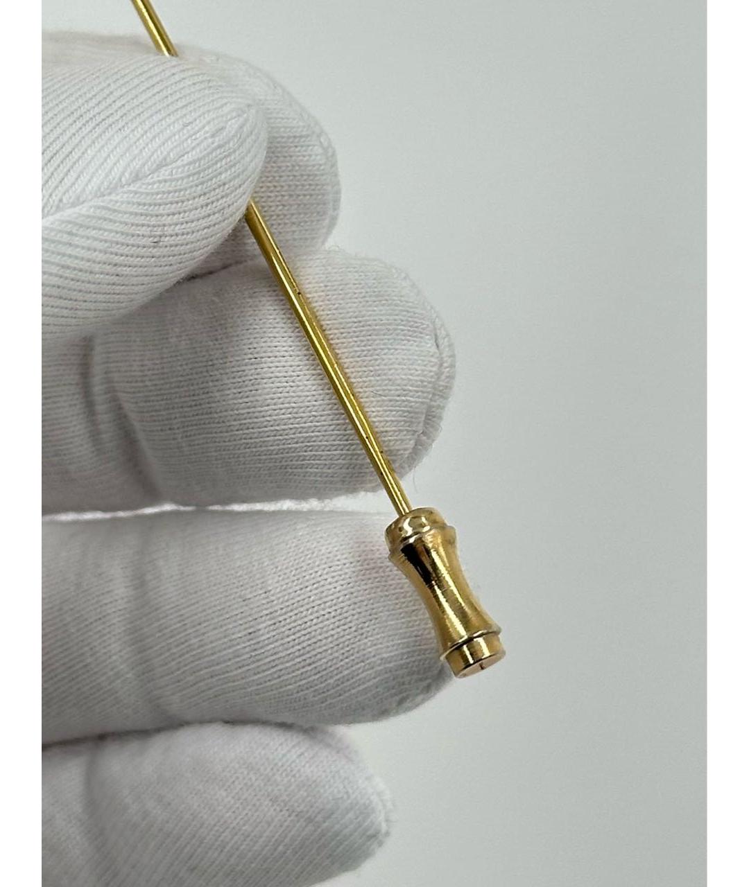 CHANEL Золотая позолоченная булавка / брошь, фото 4