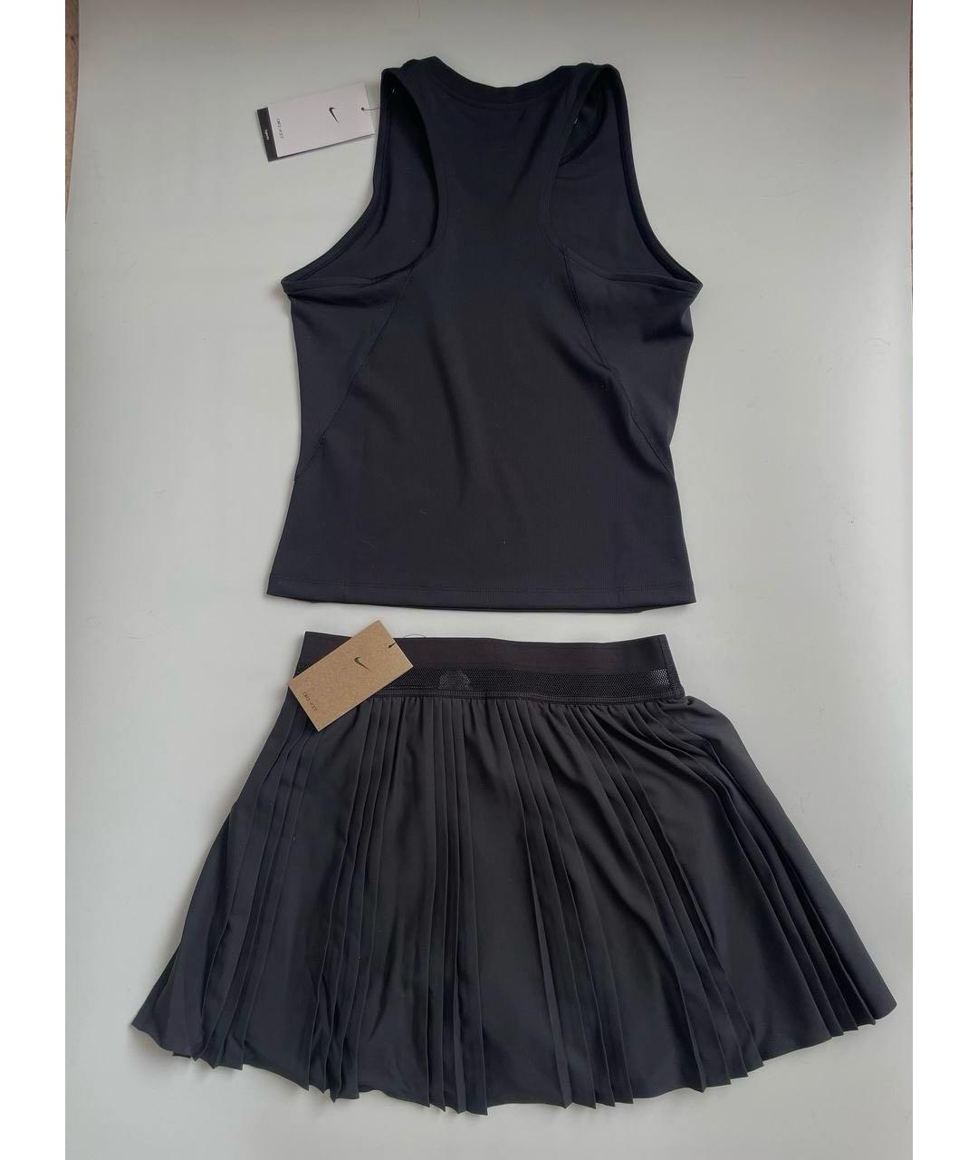 NIKE Черный полиэстеровый спортивные костюмы, фото 2