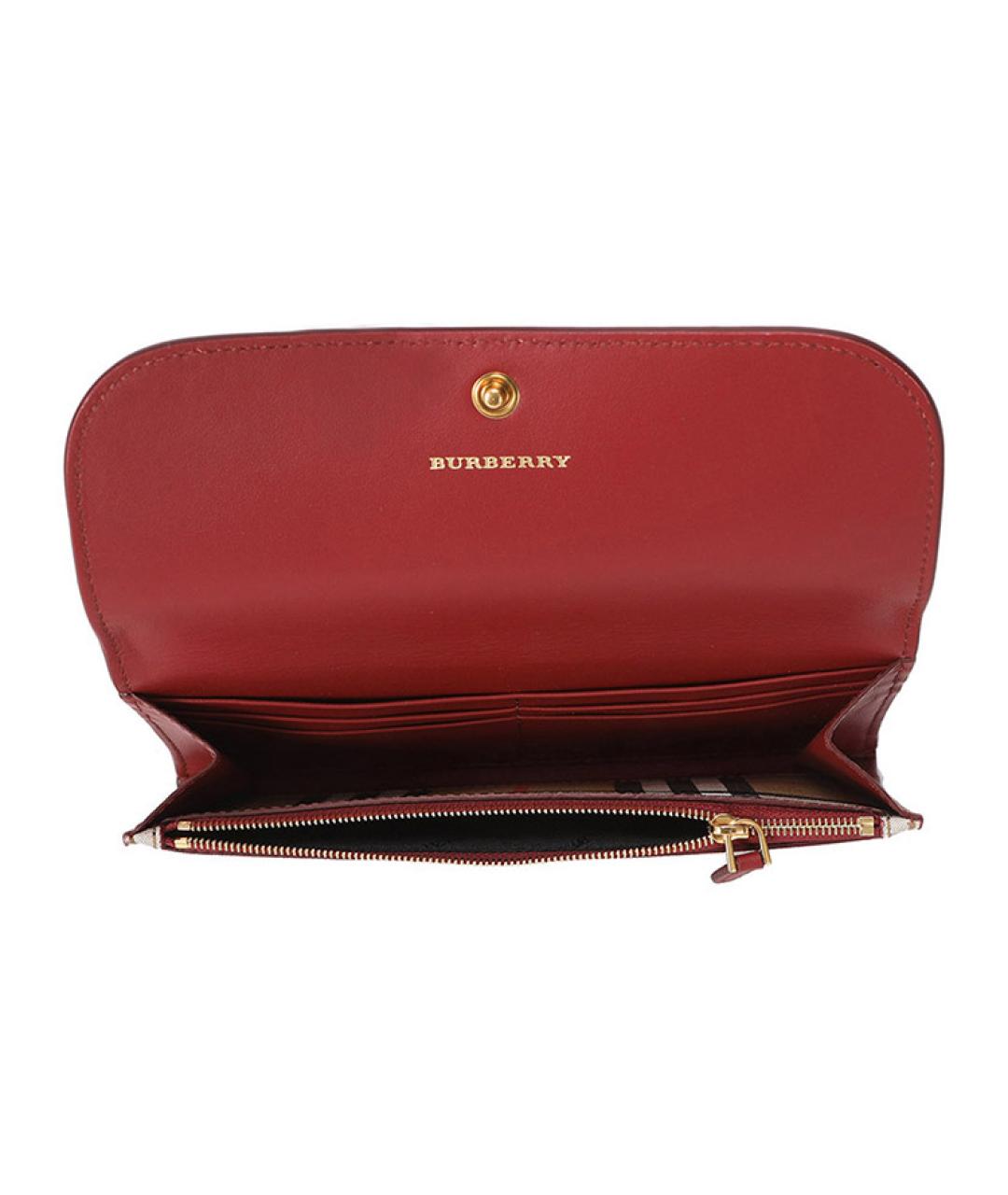 BURBERRY Бежевый кошелек, фото 4