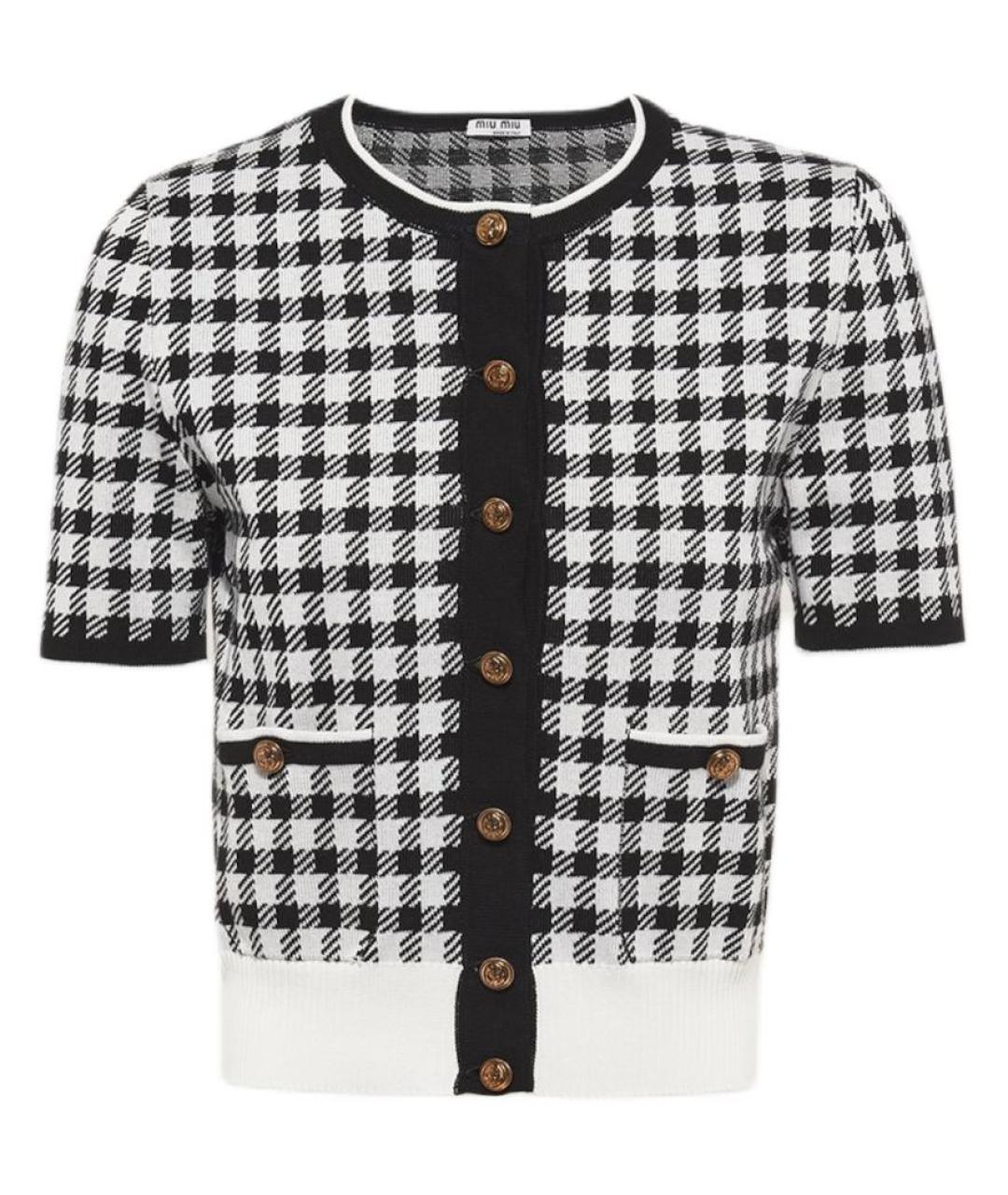 MIU MIU Черный кардиган, фото 1