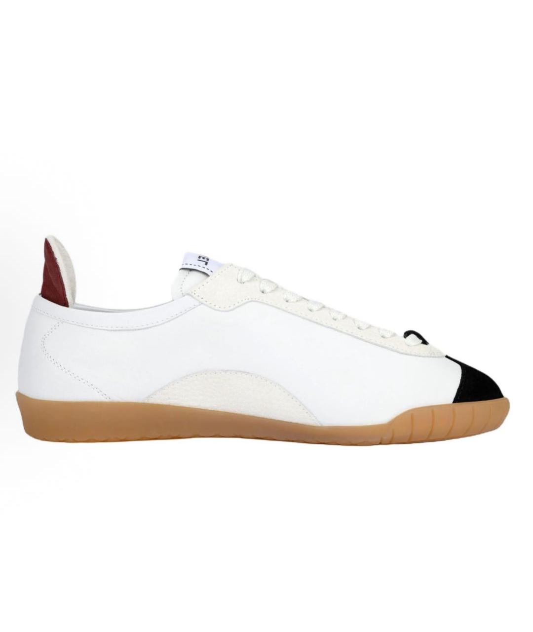 CHANEL Белые кожаные кеды, фото 2