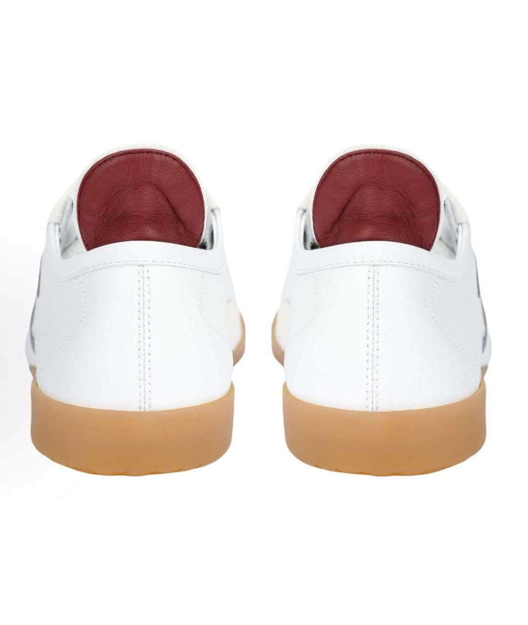 CHANEL Белые кожаные кеды, фото 4