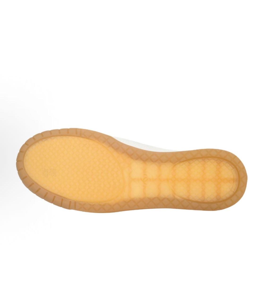 CHANEL Белые кожаные кеды, фото 5