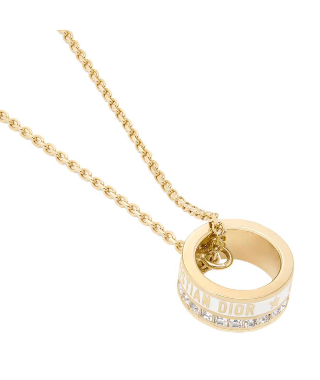 CHRISTIAN DIOR Золотая подвеска, фото 2