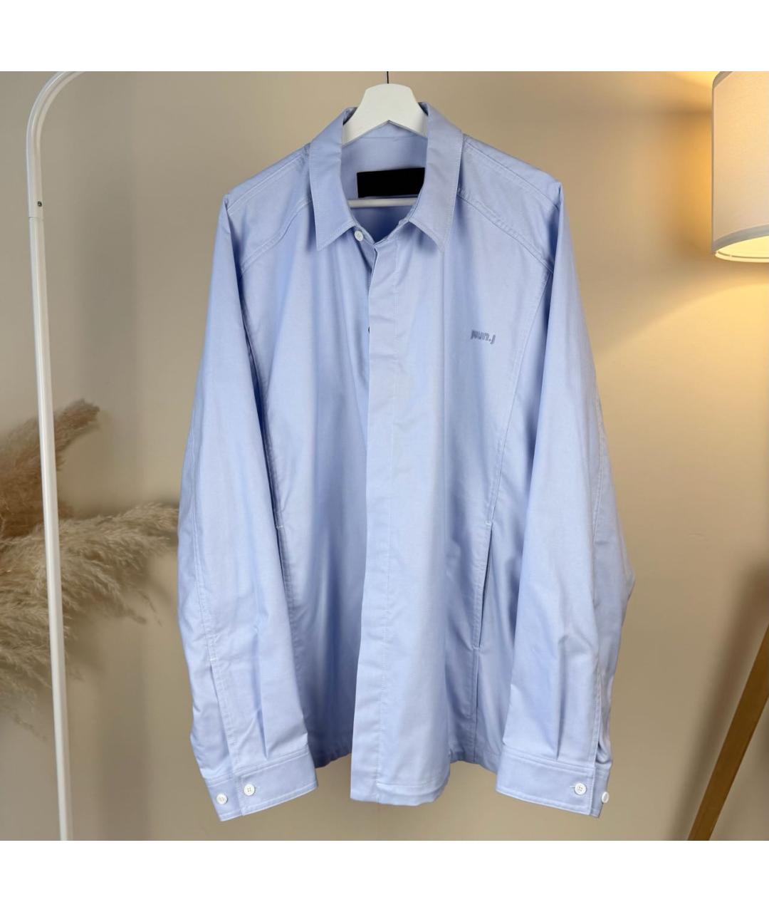 JUUN.J Голубая хлопковая кэжуал рубашка, фото 4